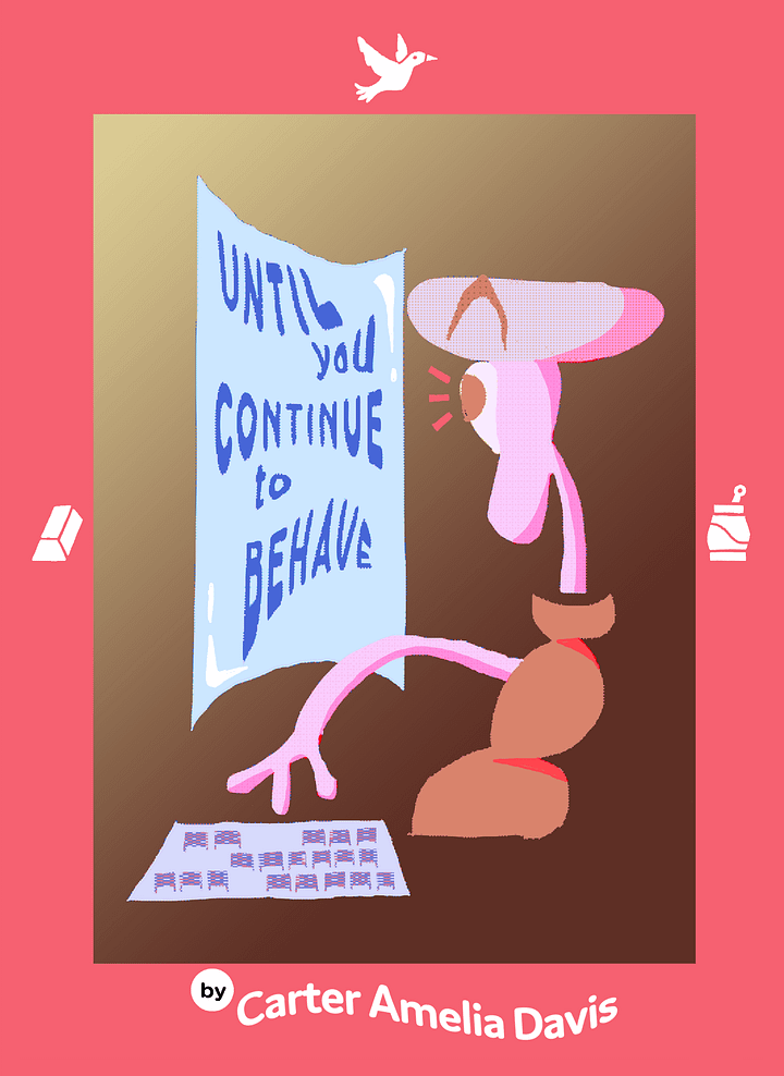 Until You Continue To Behave paperback product image (1)
