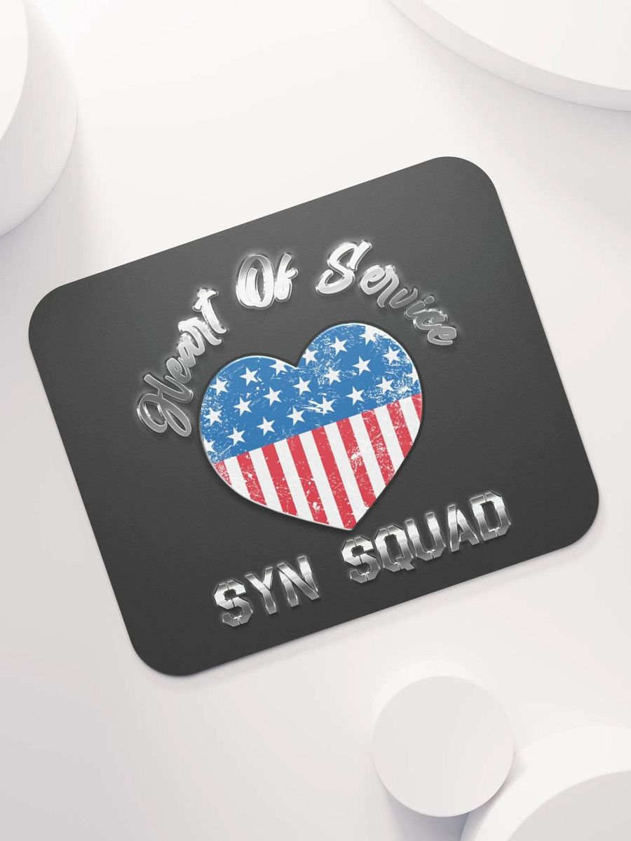Heart of Service Flag - Mouse Pad product image (7)