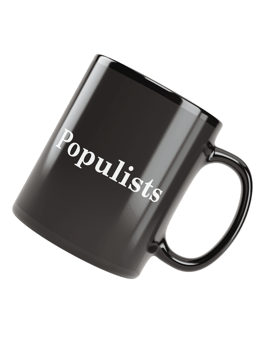 Populists Black Mug product image (8)