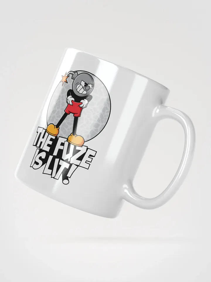 The Fuze is Lit – Activist Cartoon Coffee Mug product image (2)