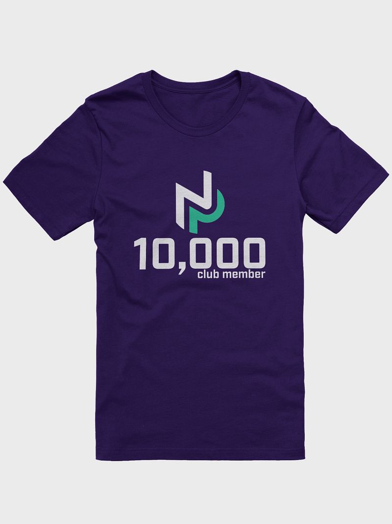 10,000 Subscriber Purple T-Shirt