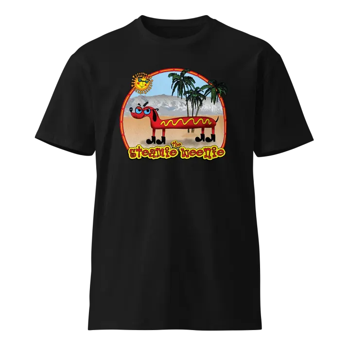 Retro Logo Tee (Black) product image (1)