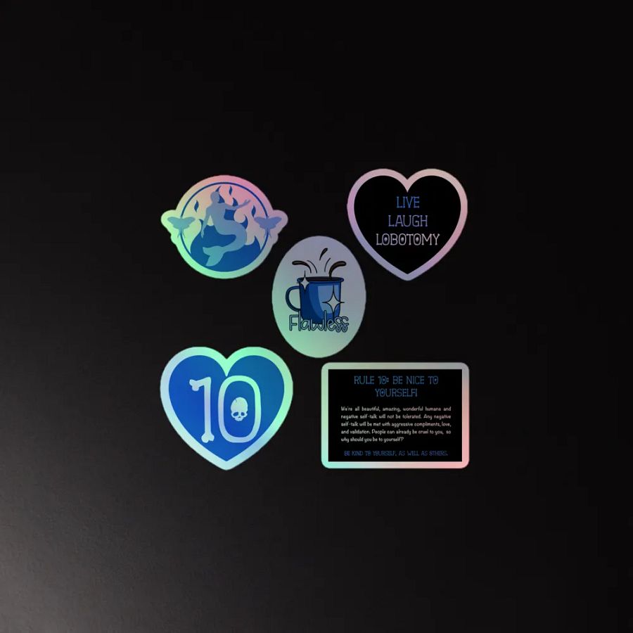 Self Love Holo Sticker Sheet product image (2)