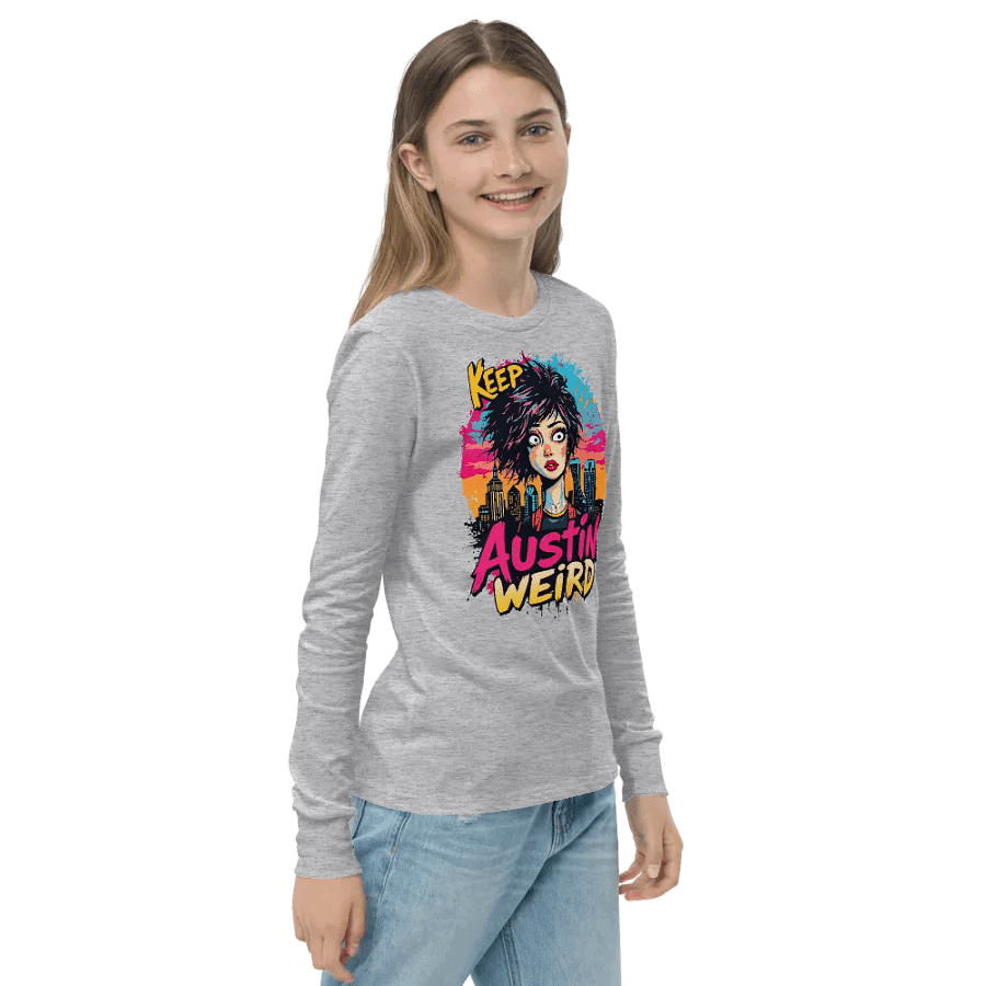 Keep Austin Weird Stylized Youth Tee product image (22)