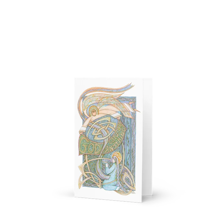 God Can Do Anything! - Greetings Card product image (1)