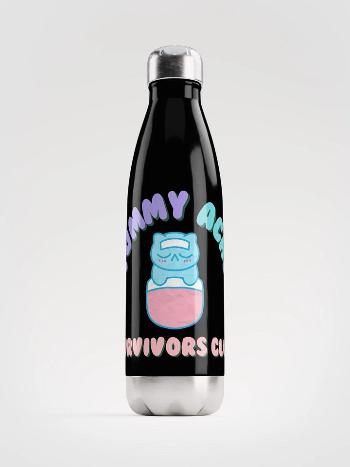 Tummy Ache Survivors Club Stainless Steel Water Bottle product image (1)