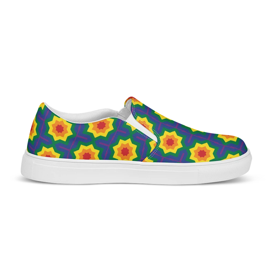 Mens Slip On Canvas - Rainbow (c) product image (5)