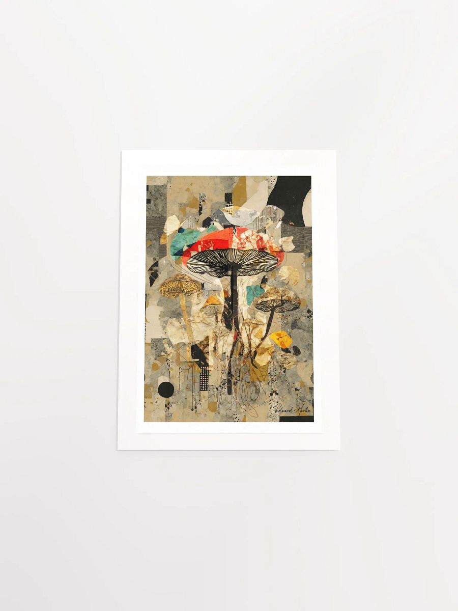 'Woodland Magic' by Edward Martin: Mixed Media Collage Print product image (5)