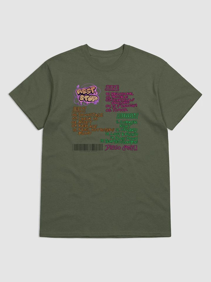 REST STOP 01: TRACKLIST TEE product image (2)