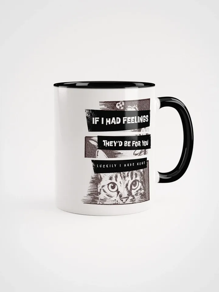 Vintage Cat Gaze - colored mug product image (11)