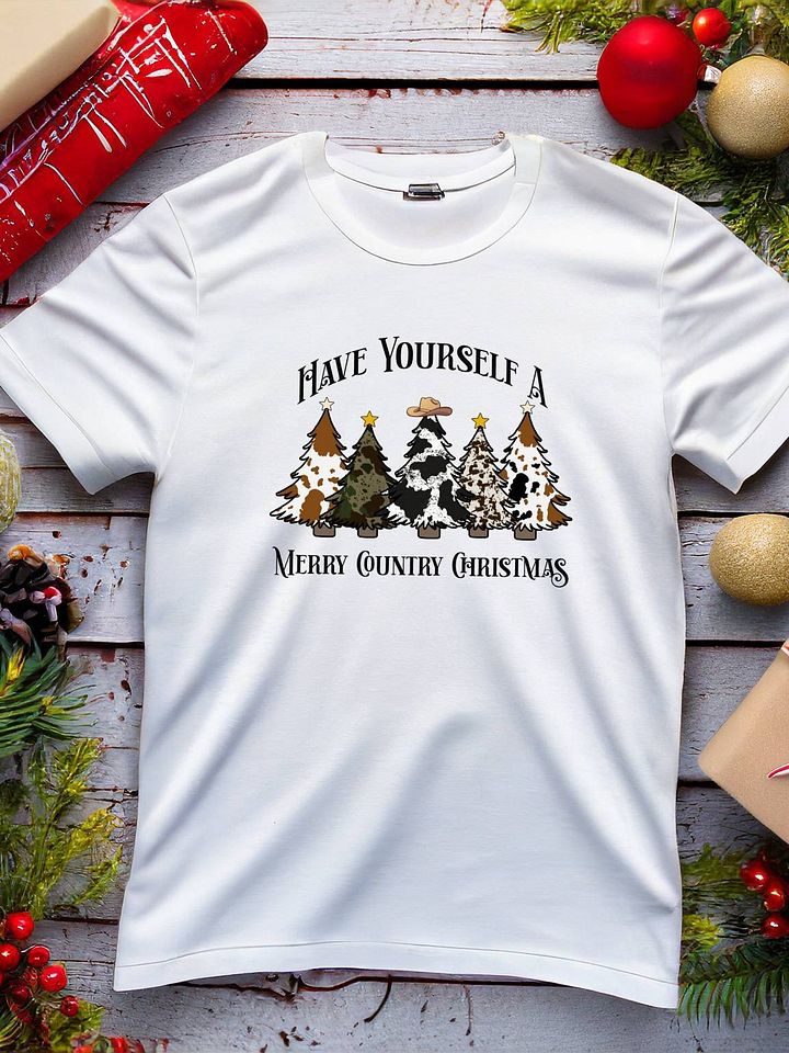 Country Christmas Graphic Tee product image (1)