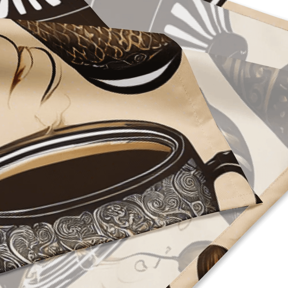 Earthy Elegance Coffee Cup Bandana product image (4)