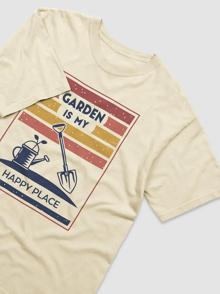 Garden is My Happy Place Vintage Garden Tee product image (2)