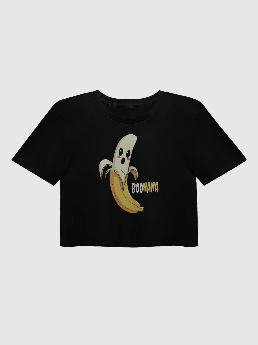 Ghost Banana Halloween Women's Crop Top product image (1)