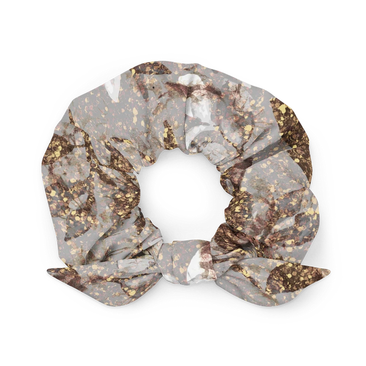 Golden Leaf All-Over Print Scrunchie product image (1)