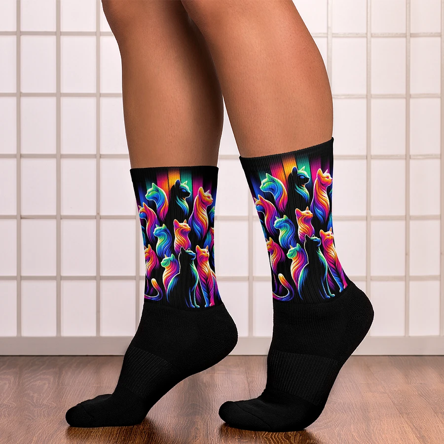 Black Foot Sublimated Socks product image (14)