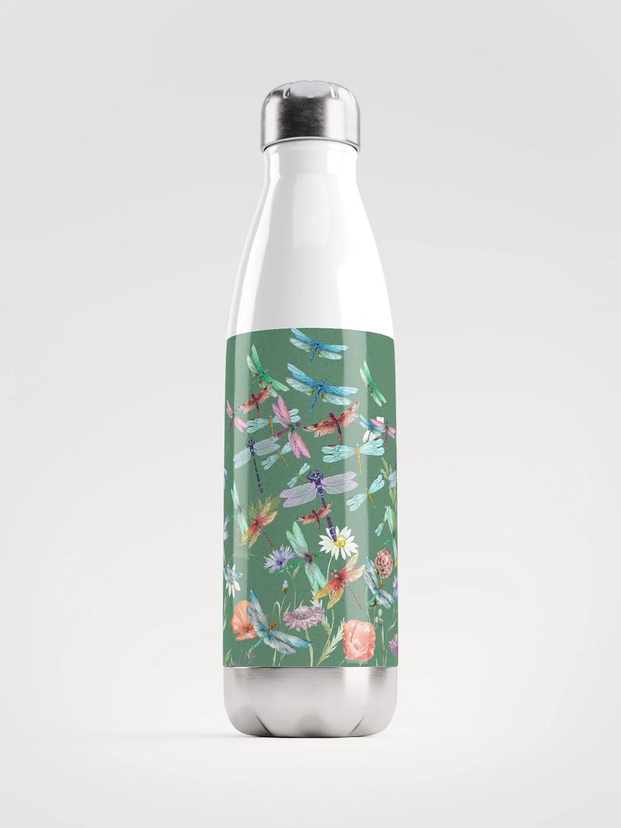 Whimsical Dragonfly Garden Stainless Steel Water gift for moms nature lovers friends colleagues product image (1)