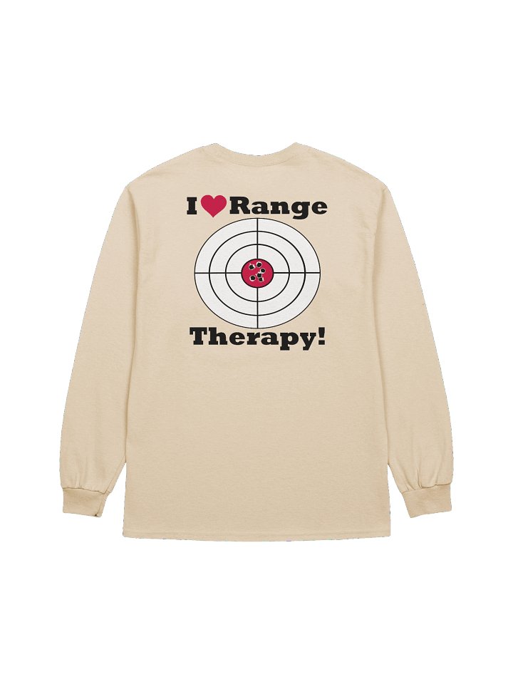 I LOVE Range Therapy Cotton Long Sleeve T-Shirt product image (2)