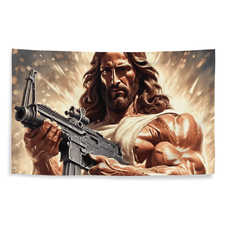 American Jesus Flag product image (2)
