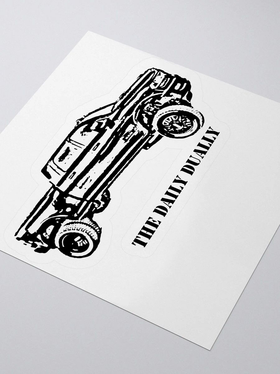 The Daily Dually - Kiss Cut Sticker product image (3)