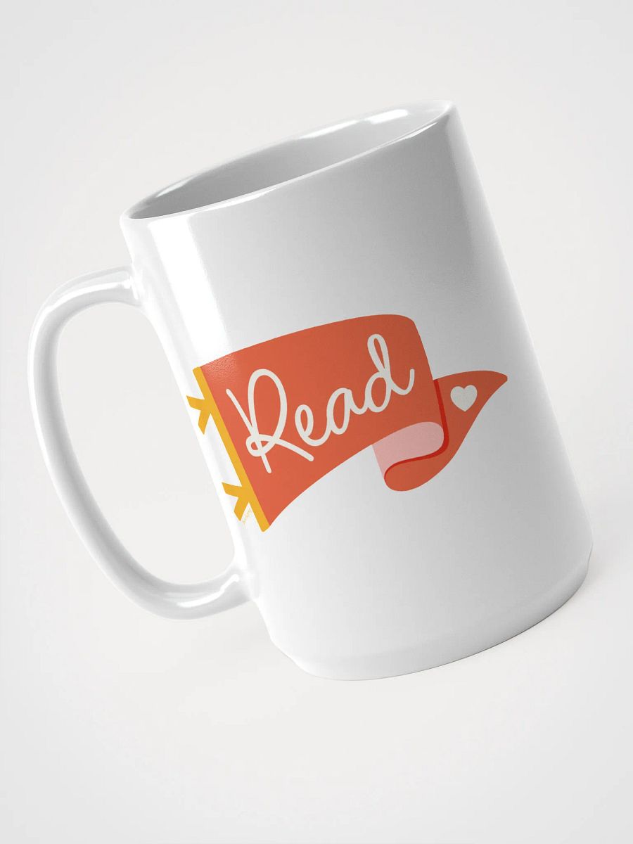 Go Team...Read! Red Pennant Mug product image (3)