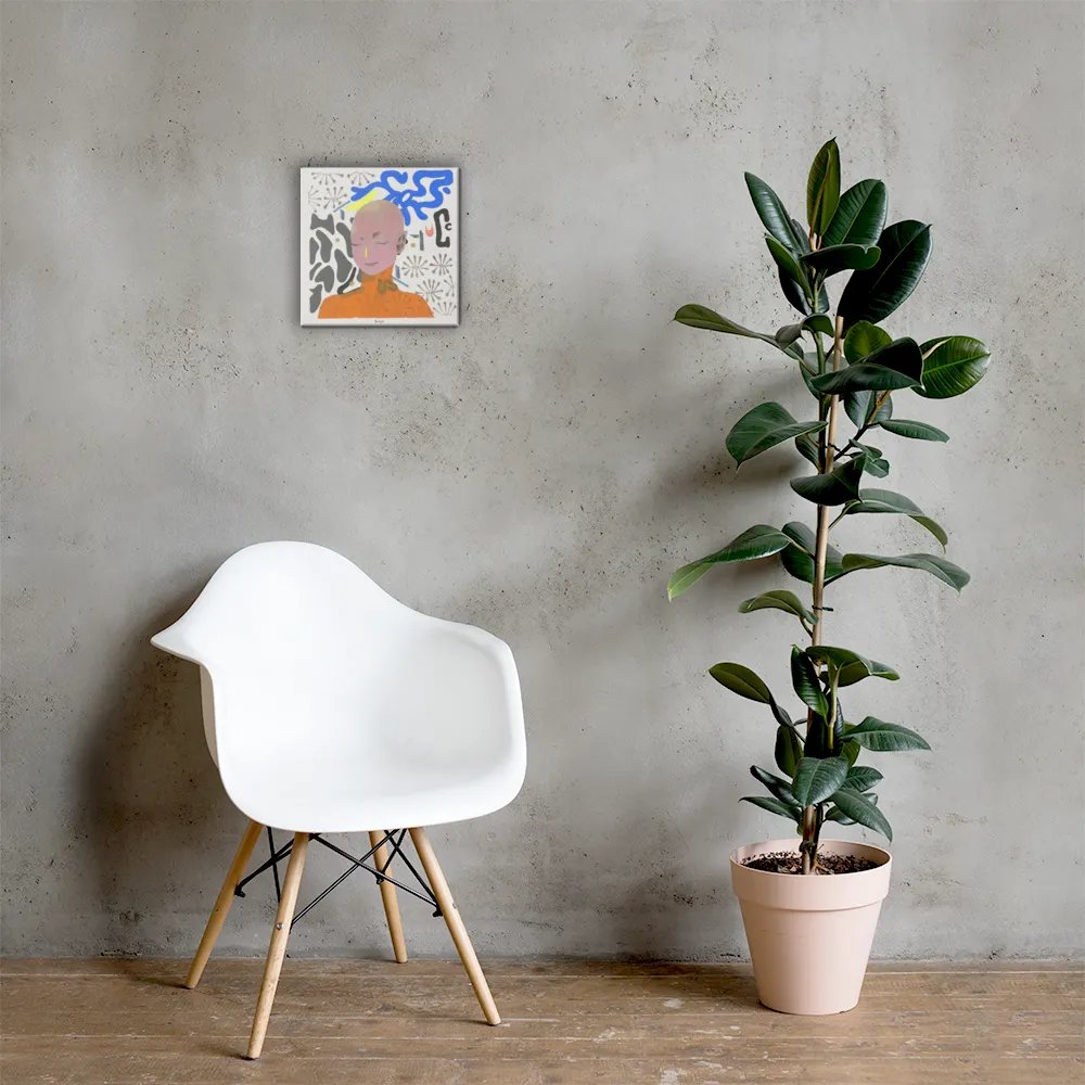 Elven Peace Square Canvas Print product image (5)