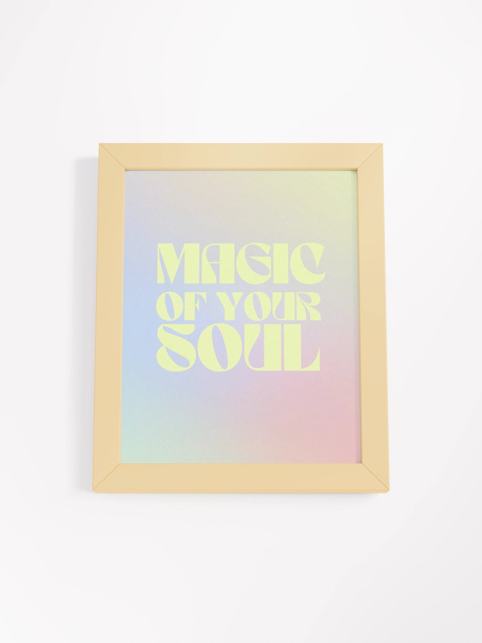 Magic of Your Soul Framed Poster product image (2)