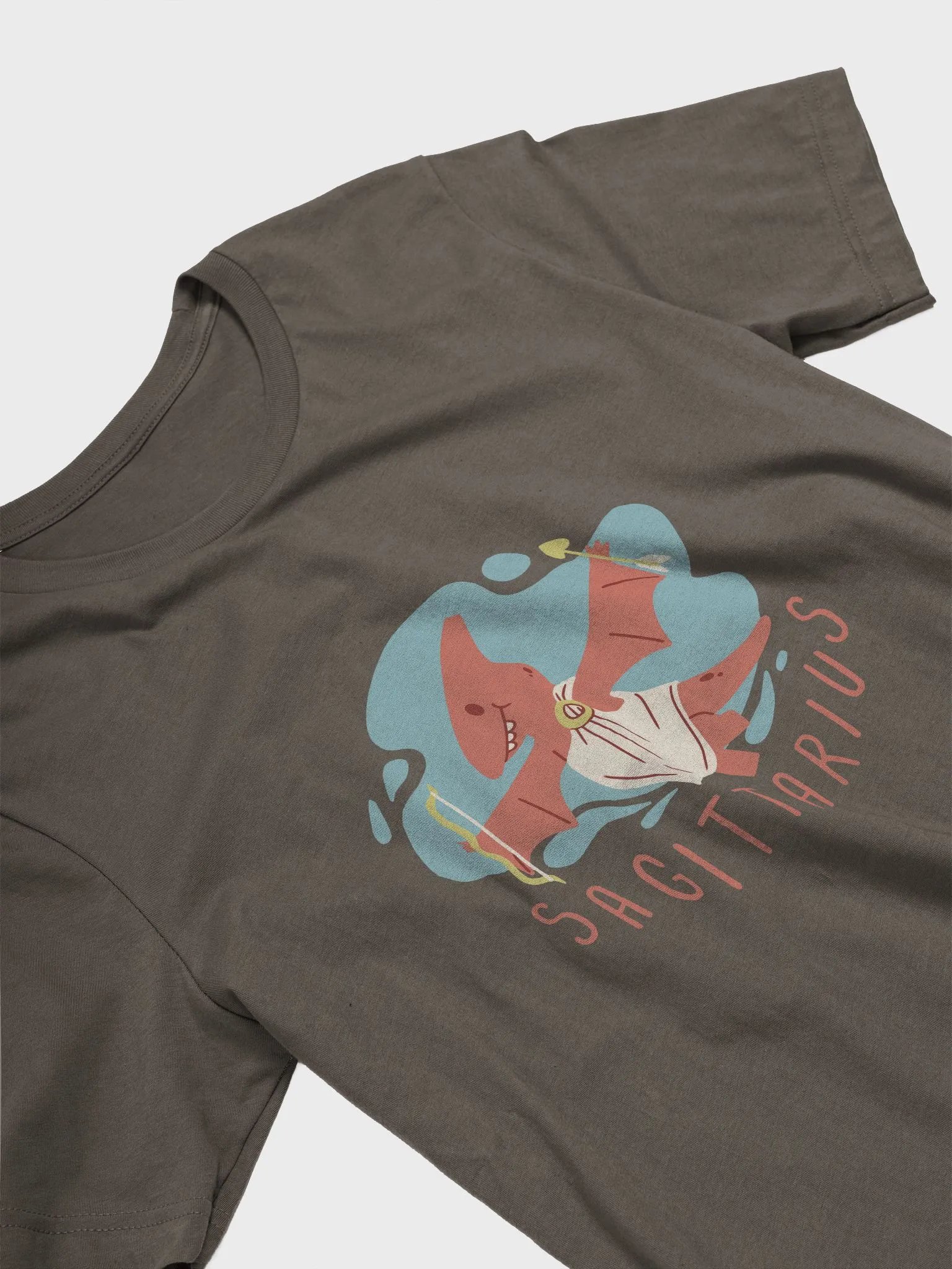 Adult Sagittarius Dino T-Shirt product image (19)