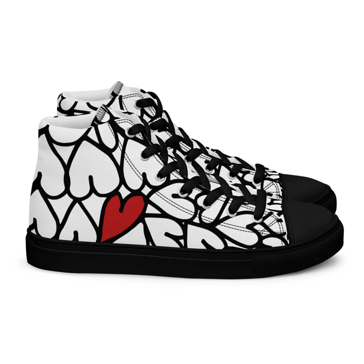 Have A Heart High Top Canvas Shoes product image (2)