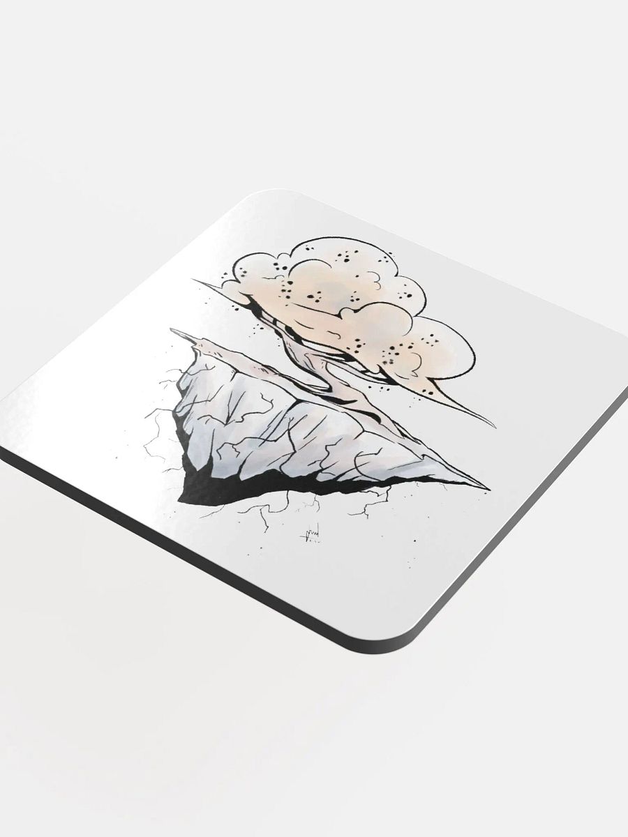 Soil and Tree | Glossed Cork Coaster product image (4)