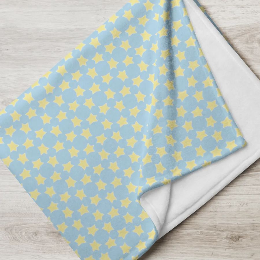 Twinkle Star Blue Blanket product image (8)
