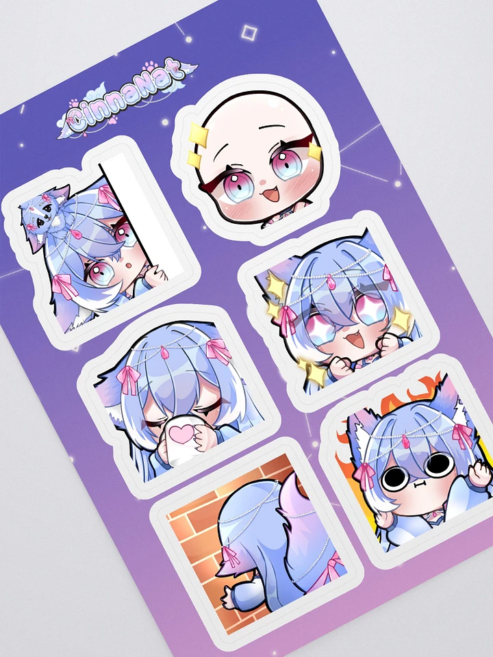 Official Emote Sticker Sheet product image (1)