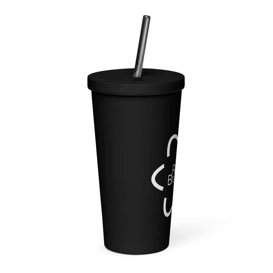 RB Insulated Tumbler with a Straw Black product image (5)