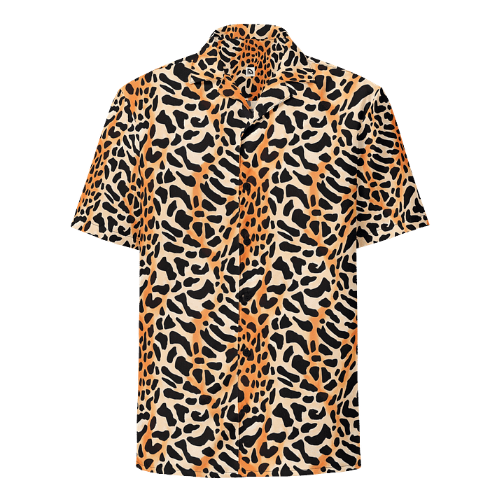 Orange Giraffe Hawaiian Shirt product image (1)