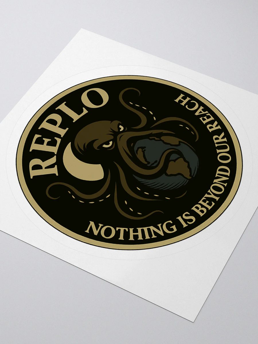 Replo Global Reach Emblem Sticker product image (8)