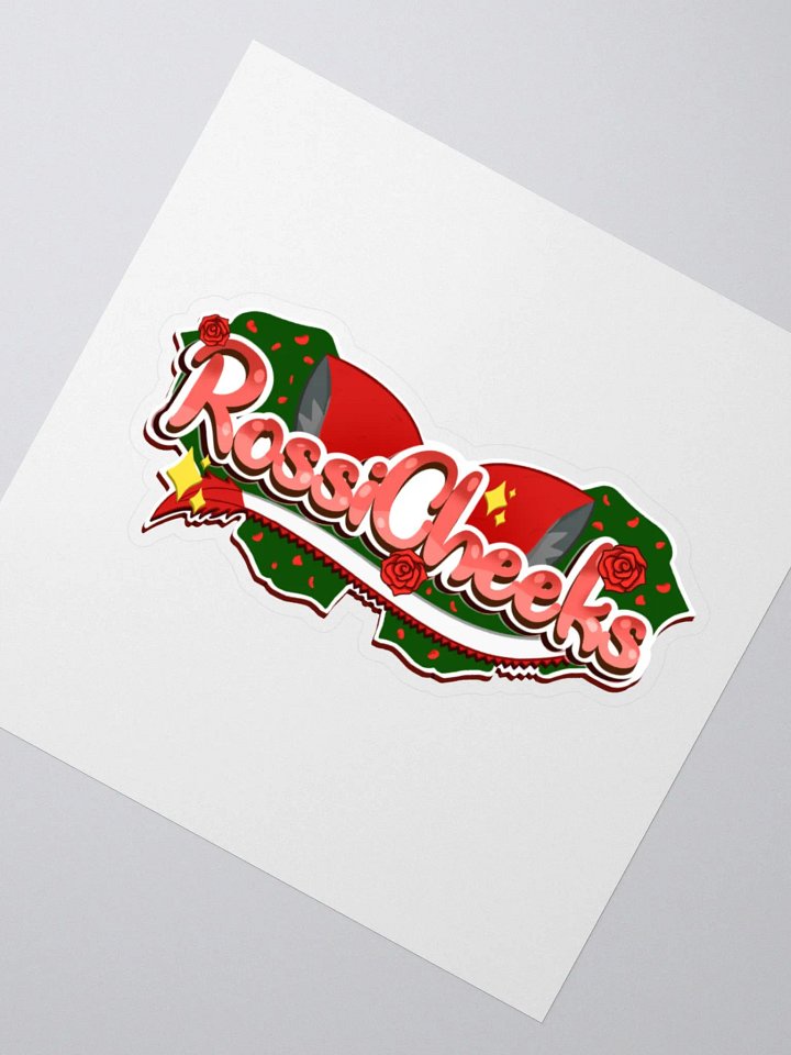 RossiCheeks Logo Sticker product image (2)