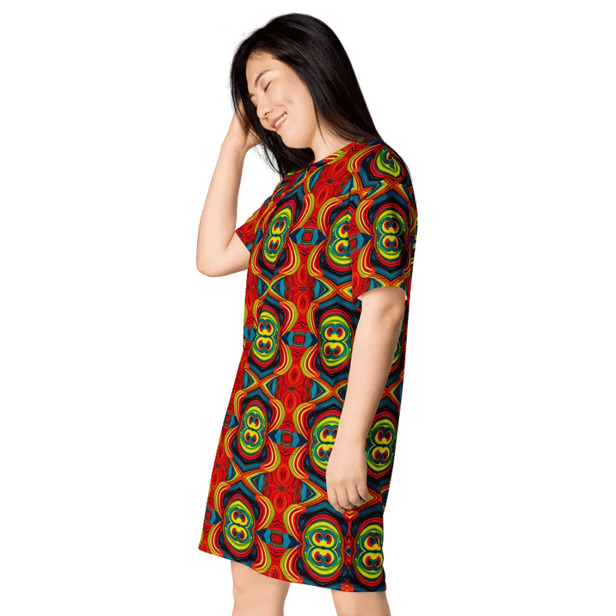 Symmetry Splash All-Over Dress product image (11)