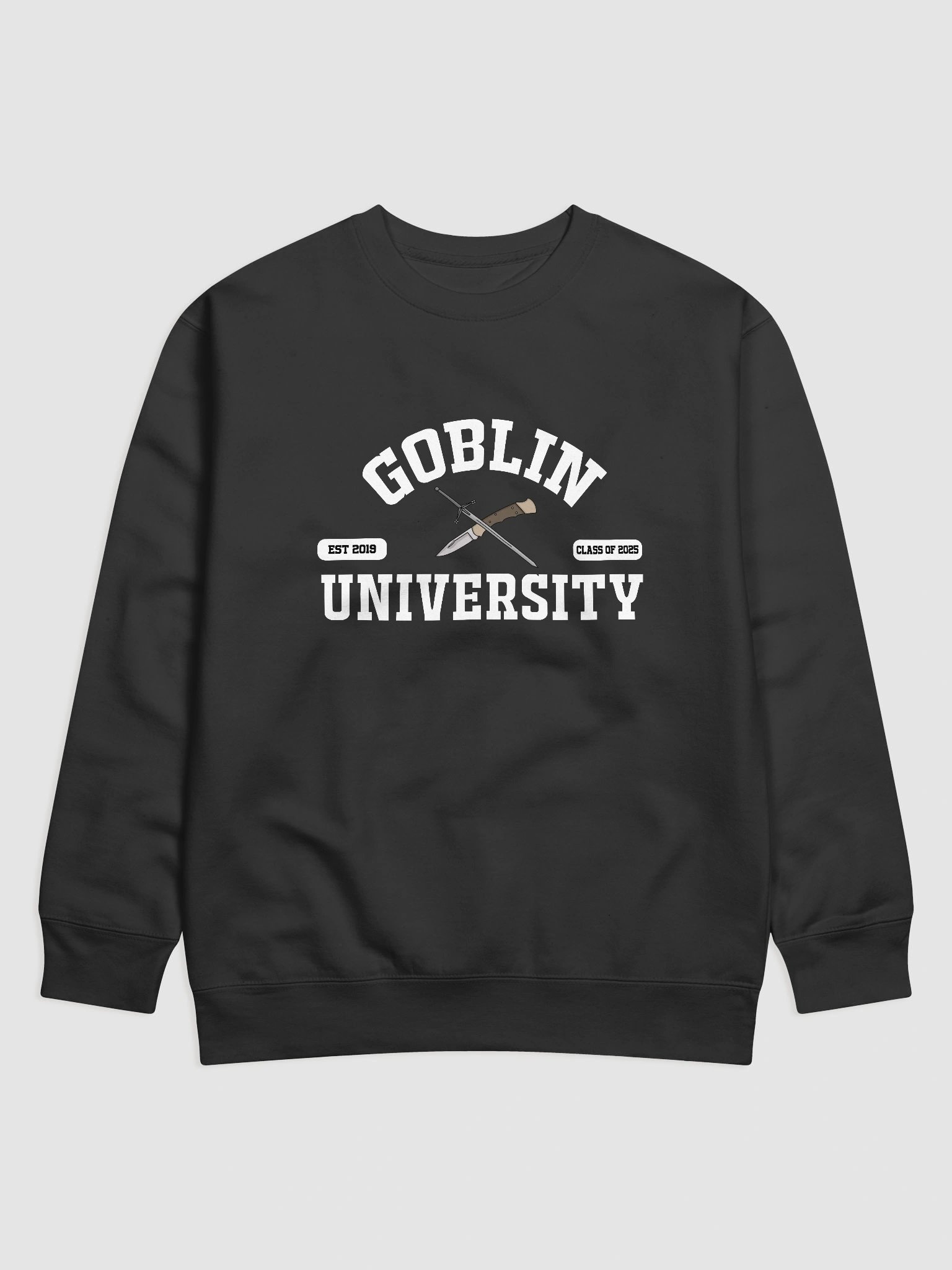 Goblin University Longsleeve Sweatshirt White product image (4)
