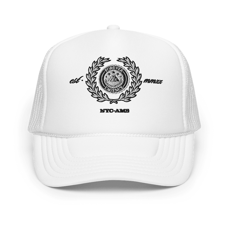 AGC Athletics Trucker Hat White product image (1)