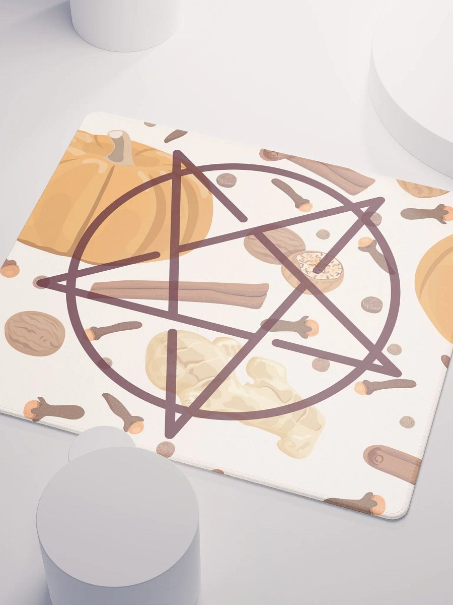 Gaming Mouse Pad: Pumpkin Spice Satanic Vice product image (3)