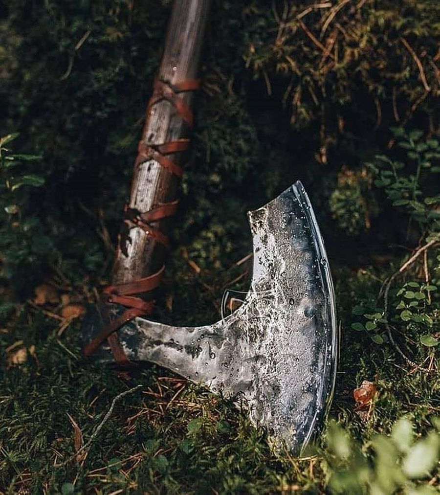 42” Two handed large Viking Berserker Axe - A True Warrior’s Weapon product image (3)