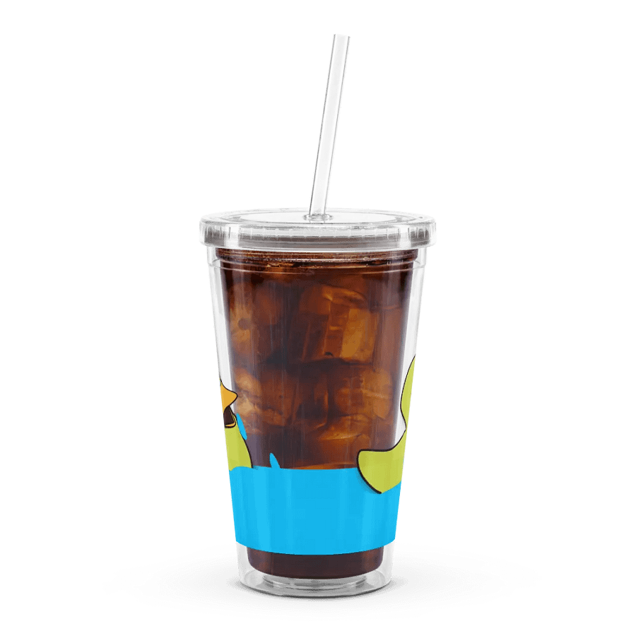 Quackers Cry Double Wall Plastic Tumbler (16oz.) product image (4)