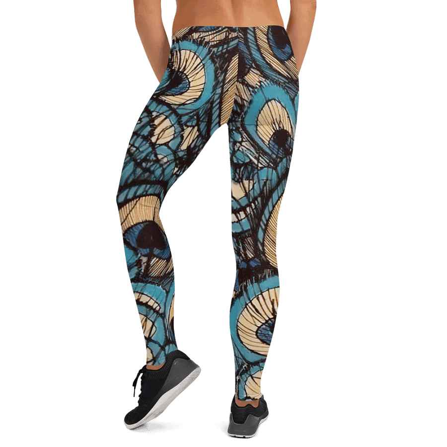 Peacock Feather Dream Leggings product image (12)