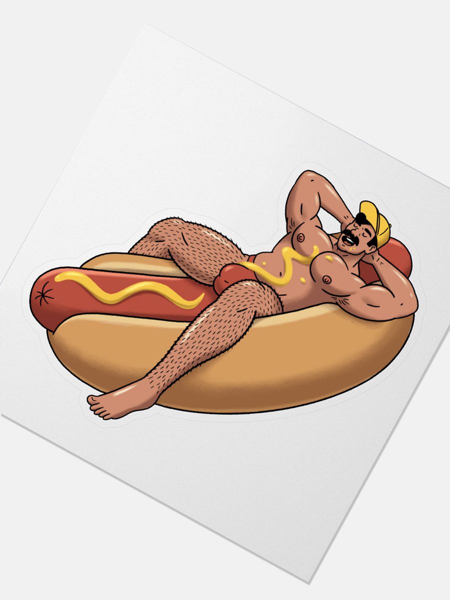 Hot Dog Sticker product image (2)