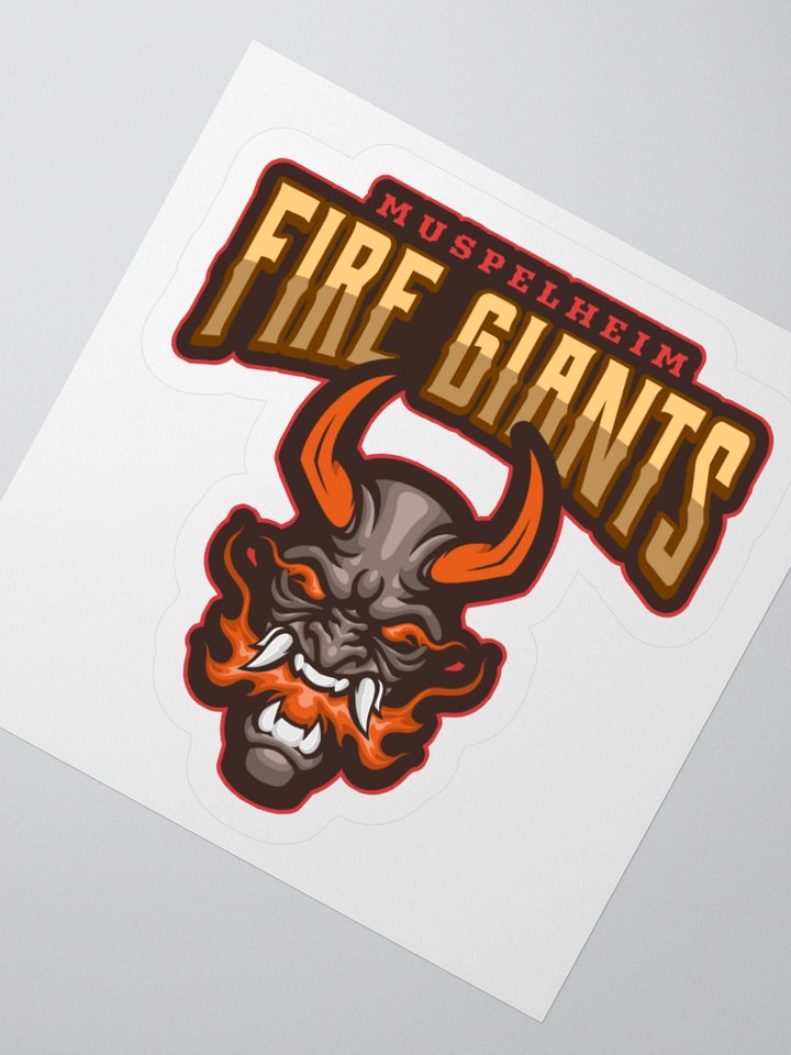 MUSPELHEIM FIRE GIANTS DECAL product image (4)