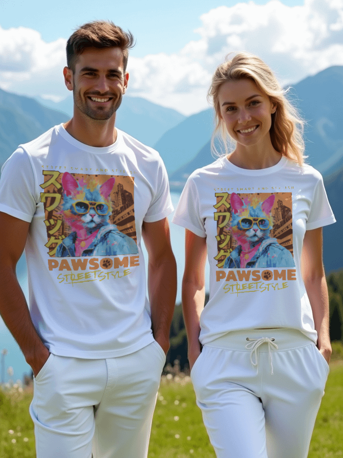 Pawsome Street Style | Unisex Tri-Blend-T-Shirt Bella + Canvas product image (1)