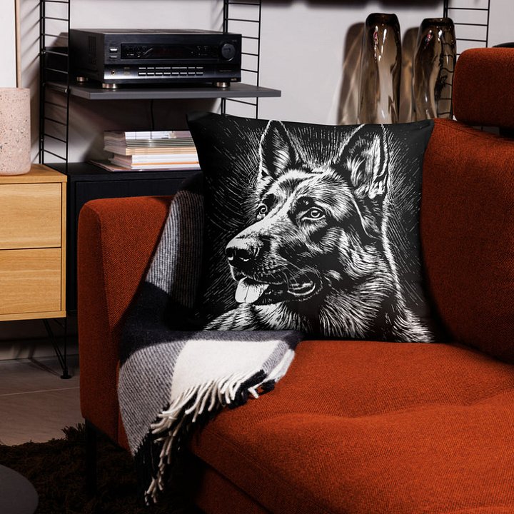 German Shepherd Throw Pillow product image (2)