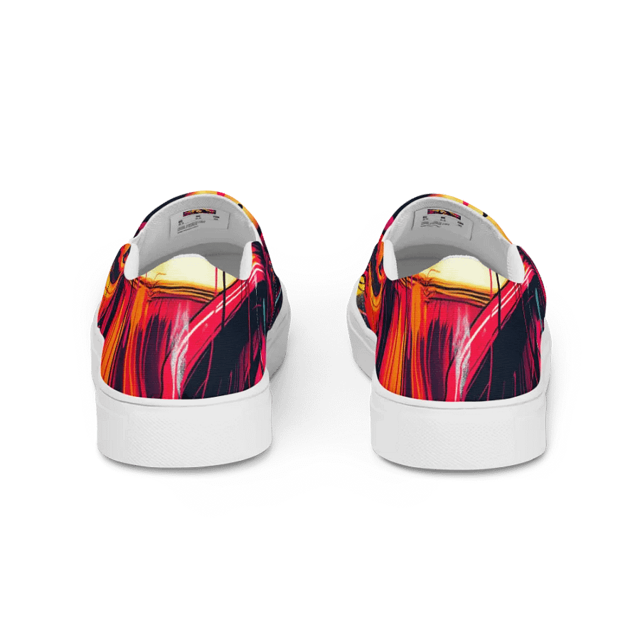 Mona Lisa Remix , Women's Slip on canvas shoes product image (4)