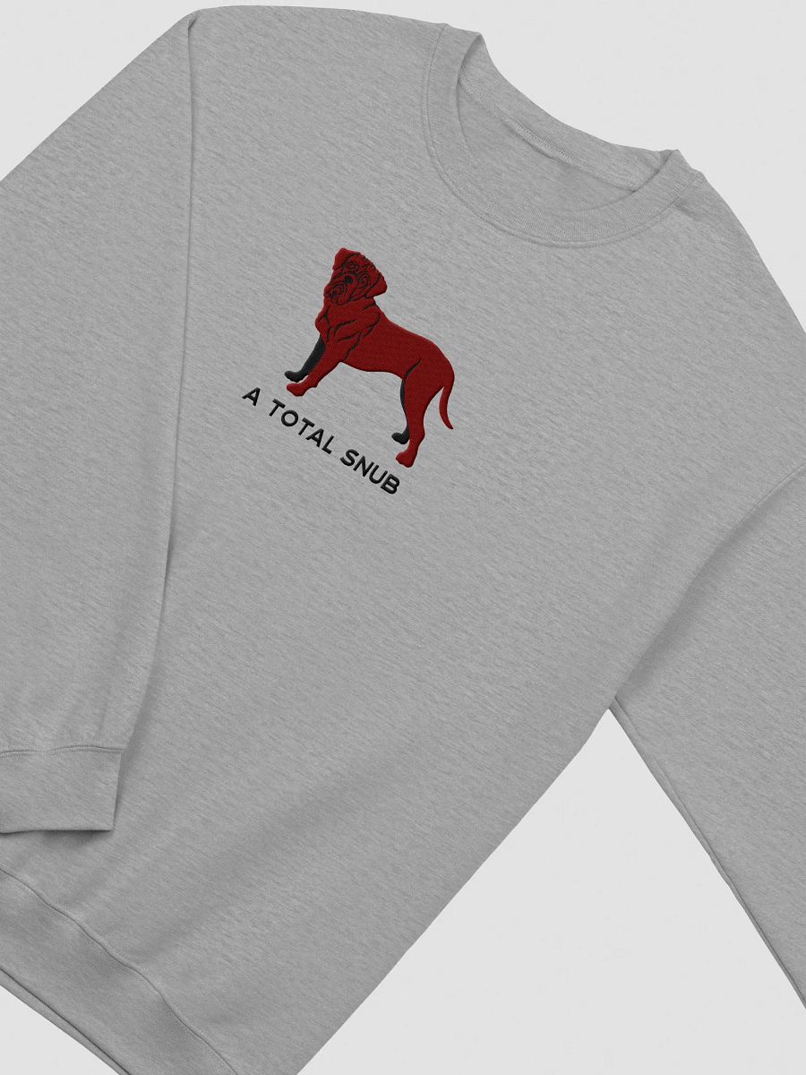A Total Snub Sweatshirt (Embroidered) of a Dogue de Bordeaux(Chocolate) product image (12)