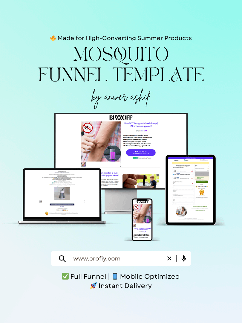 Mosquito Funnelish Templates product image (1)